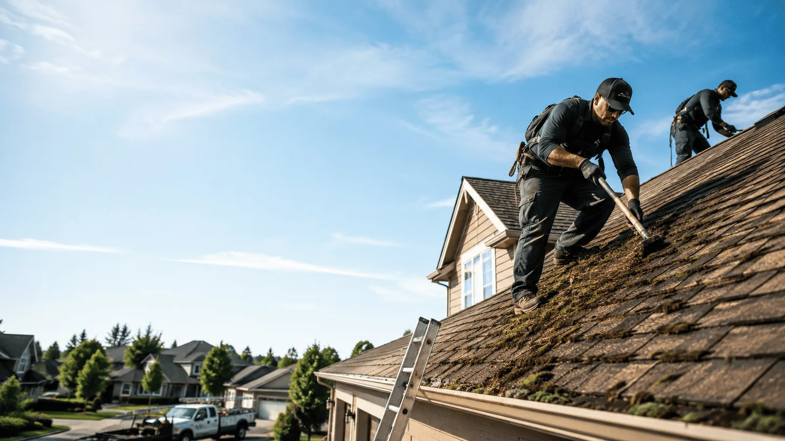 Roof Moss Removal in West Liberty, OH near me